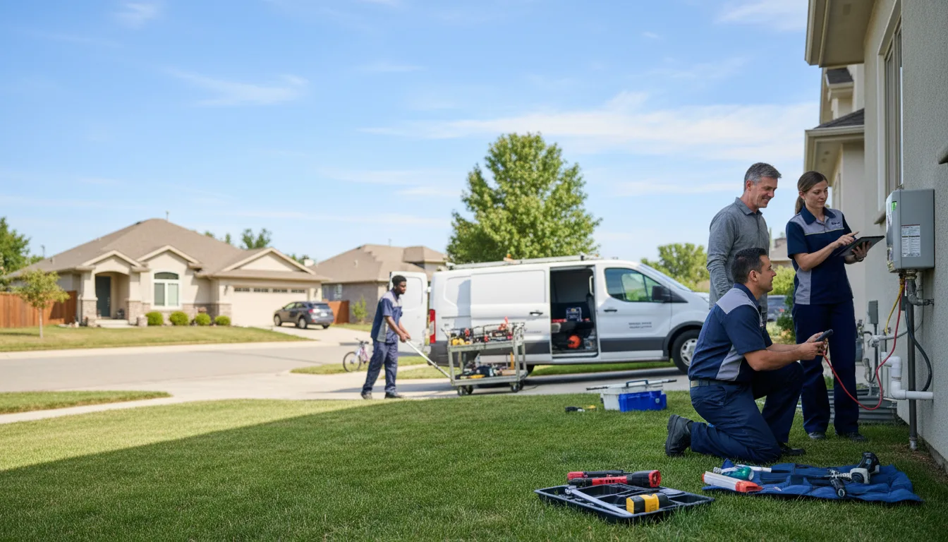 Tankless water heater service in Brackenridge, PA